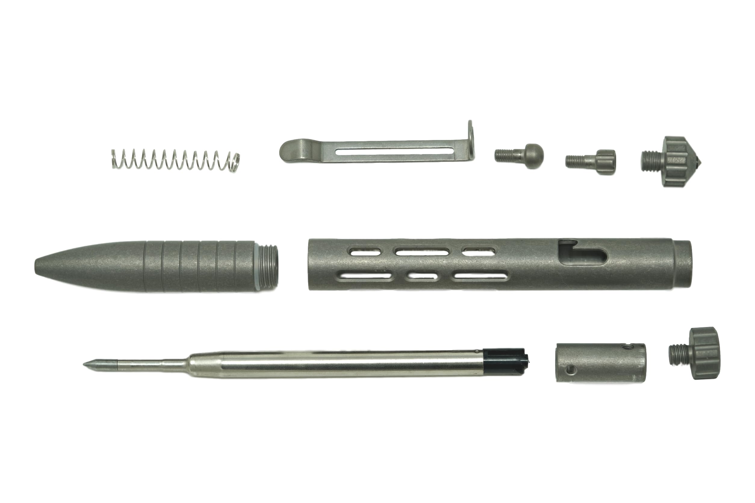 Amazon.co.jp: Valtcan チタンサイバーペン ボルトペン EDC ライター